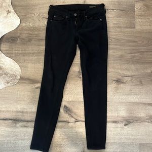Rag & bone black denim